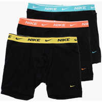 Lenjerie intima Set Of 3 Stretch Cotton Boxer With Logoed Elastic Band Barbati