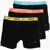 Nike Set Of 3 Stretch Cotton Boxer With Logoed Elastic Band Black