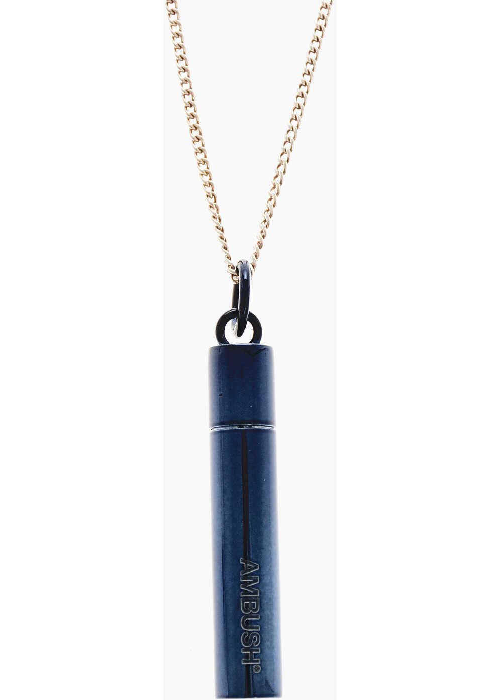Coliere AMBUSH Silver Chain Necklace With Pill Case Pendant Midnight Blue Femei (BM 19370495) 2