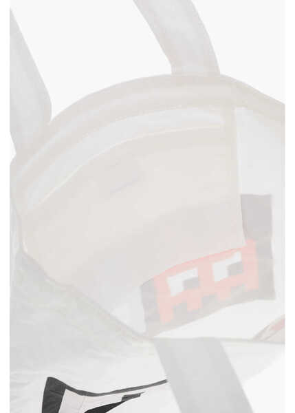 Genti de mana Comme des Garons Shirt Cotton Tote Bag White Barbati (BM 19370516) 4