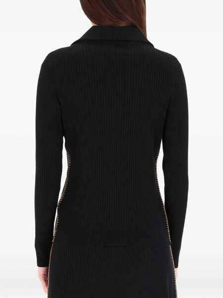 Pulovere casual Paul Smith Ribbed Sweater. BLACK Femei (BM 19370585) 3