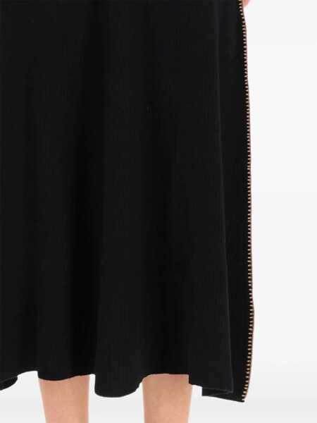 Fuste casual Paul Smith Ribbed Skirt. BLACK Femei (BM 19370594) 2