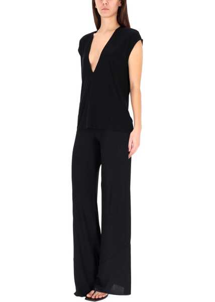 Tricouri RICK OWENS LILIES T-Shirt Dylan BLACK Femei (BM 19370597) 2