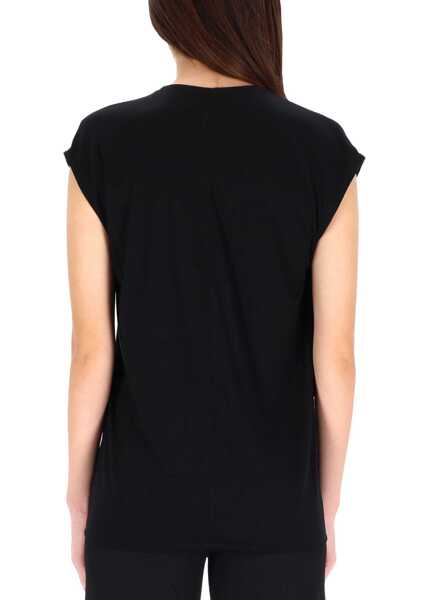 Tricouri RICK OWENS LILIES T-Shirt Dylan BLACK Femei (BM 19370597) 3