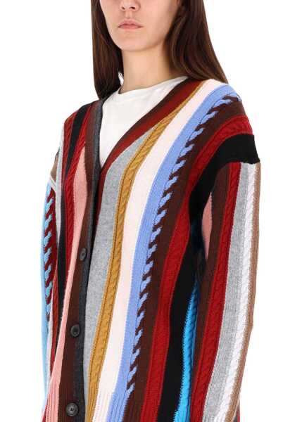 Cardigane Paul Smith Cashmere Cardigan MULTICOLOUR Femei (BM 19370612) 4