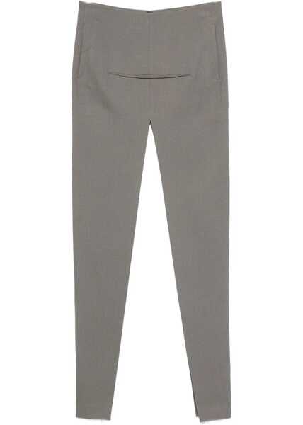 Fuste casual Rick Owens Long Skirt With Center Slits GREY Femei (BM 19370618) 1