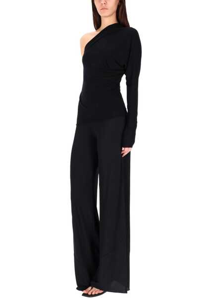 Tricouri RICK OWENS LILIES Top Diana BLACK Femei (BM 19370627) 2