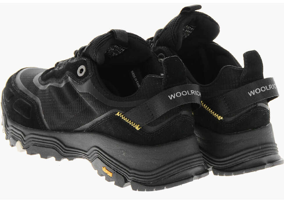 Sneakers Woolrich Tech Fabric Trekking Runner Sneakers With Vibram Sole Black Barbati (BM 19370672) 2
