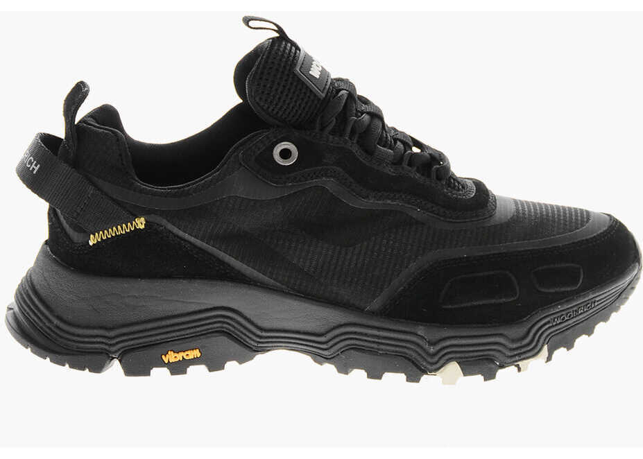 Sneakers Woolrich Tech Fabric Trekking Runner Sneakers With Vibram Sole Black Barbati (BM 19370672) 3