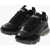 Woolrich Tech Fabric Trekking Runner Sneakers With Vibram Sole Black