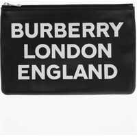 Genti de mana Leather Clutch With Contrasting Print Barbati