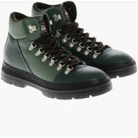 Botine Textured Leather Cathari Hiking Booties Femei