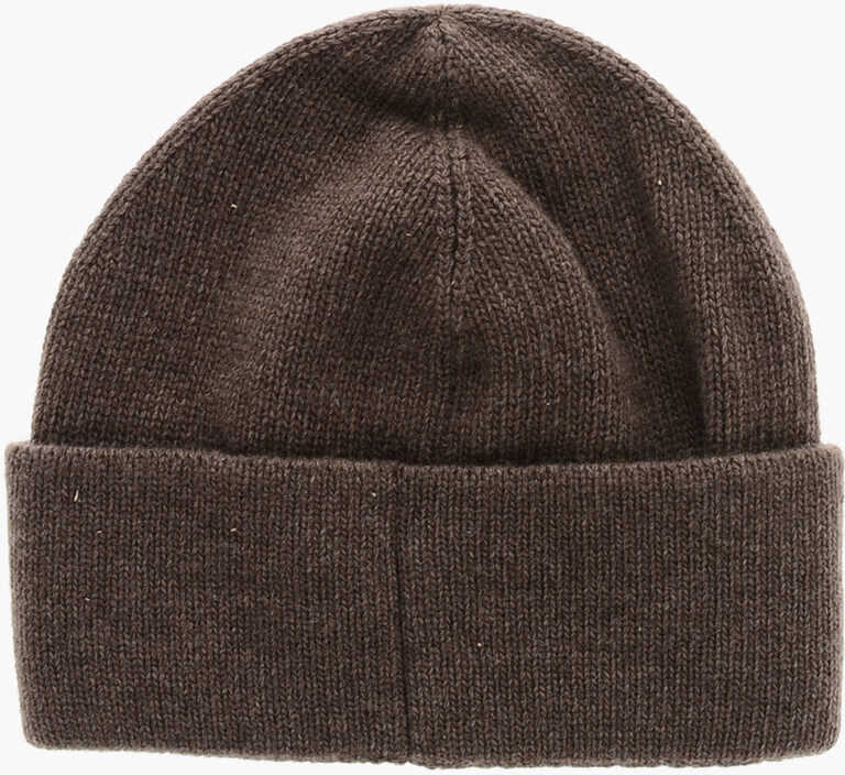 Caciuli Woolrich Wool Blend Luxe Beanie Brown Barbati (BM 19370699) 3