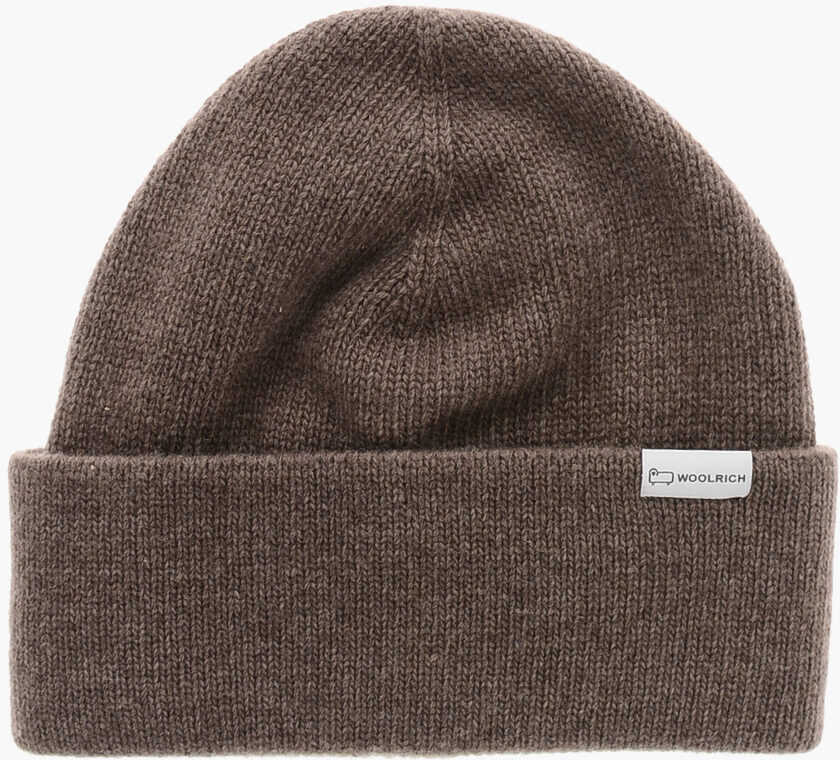 Caciuli Woolrich Wool Blend Luxe Beanie Brown Barbati (BM 19370699) 1