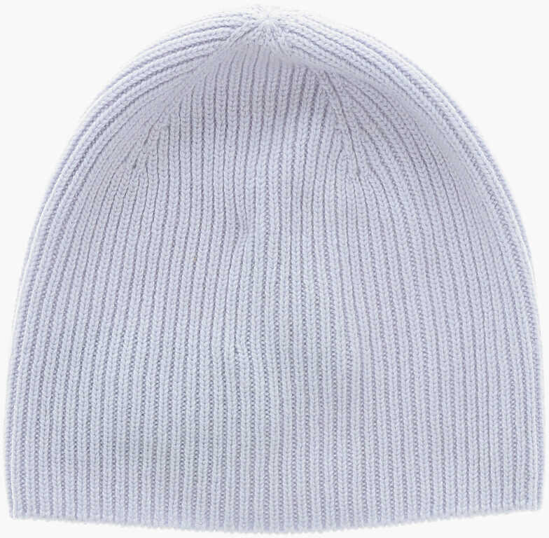Caciuli Woolrich Pure Cashmere Beanie Light Blue Femei (BM 19370702) 3