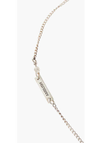 Coliere AMBUSH Silver Chain Necklace With Pill Case Pendant Pink Femei (BM 19370741) 3