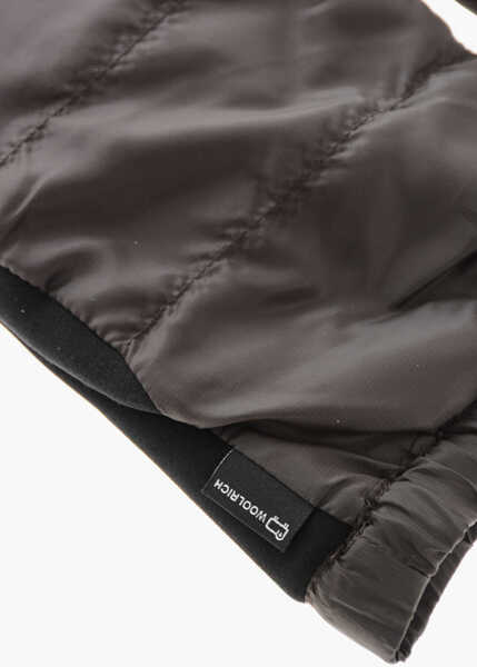 Manusi Woolrich Padded Nylon Touch Screen Gloves Brown Barbati (BM 19370765) 2