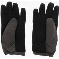 Manusi pentru Barbati - Manusi Woolrich Padded Nylon Touch Screen Gloves Brown Barbati (BM 19370765) - B-mall.ro