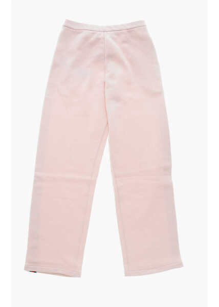 Pantaloni de trening Gucci Brushed Cotton Joggers With Elastic Waistband And Contrastin Pink Baieti (BM 19370888) 3