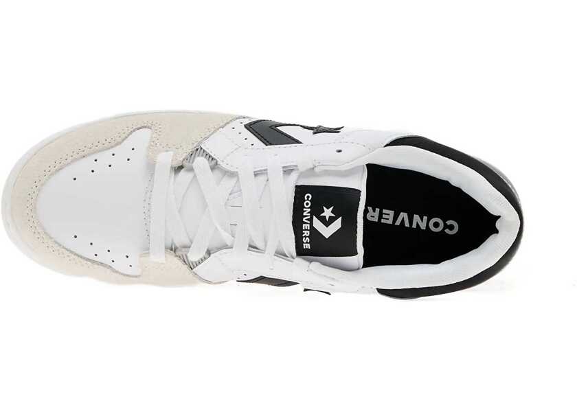 Sneakers Converse Leather Cl98 Ox Low Top Sneakers With Contrasting Details Black & White Barbati (BM 19370894) 4