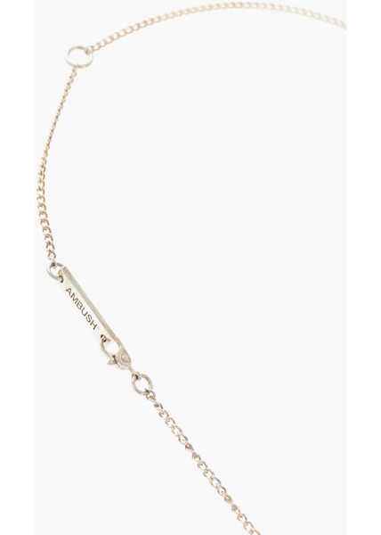 Coliere AMBUSH Silver Chain Necklace With Pill Case Pendant Red Femei (BM 19370924) 3