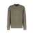 Hugo Boss Boss Sweater With Velvet Ribbed Effect BROWN