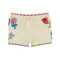 Pantaloni casual Rose Carmine Shorts Femei