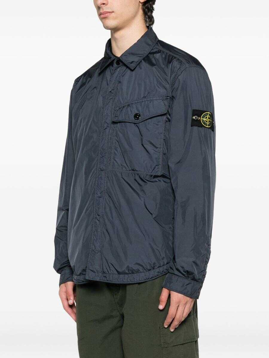 Geci Stone Island Stone Island Jacket BLUE Barbati (BM 19371252) 4