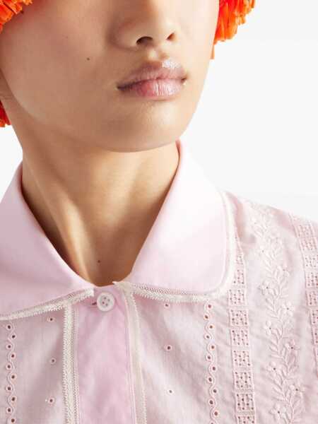 Camasi Prada Prada Shirts PINK Femei (BM 19371351) 5