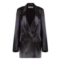 Sacouri Dries Van Noten Satin Double-Breasted Jacket Femei