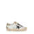 Golden Goose 'Superstar' White Low Top Sneakers With Glitters In Used Effect Leather Woman WHITE