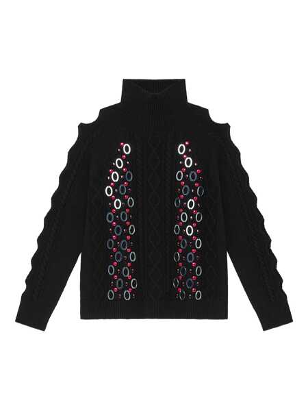 Pulovere MALPARMI Malparmi Sweaters Black Femei (BM 19371546) 2