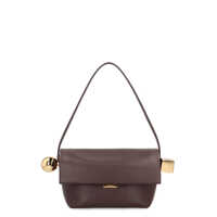 Genti de umar Jacquemus Rond Carré Leather Crossbody Bag Femei