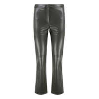 Pantaloni casual 'S Max Mara Sublime Slim Trousers In Eco-Leather Femei
