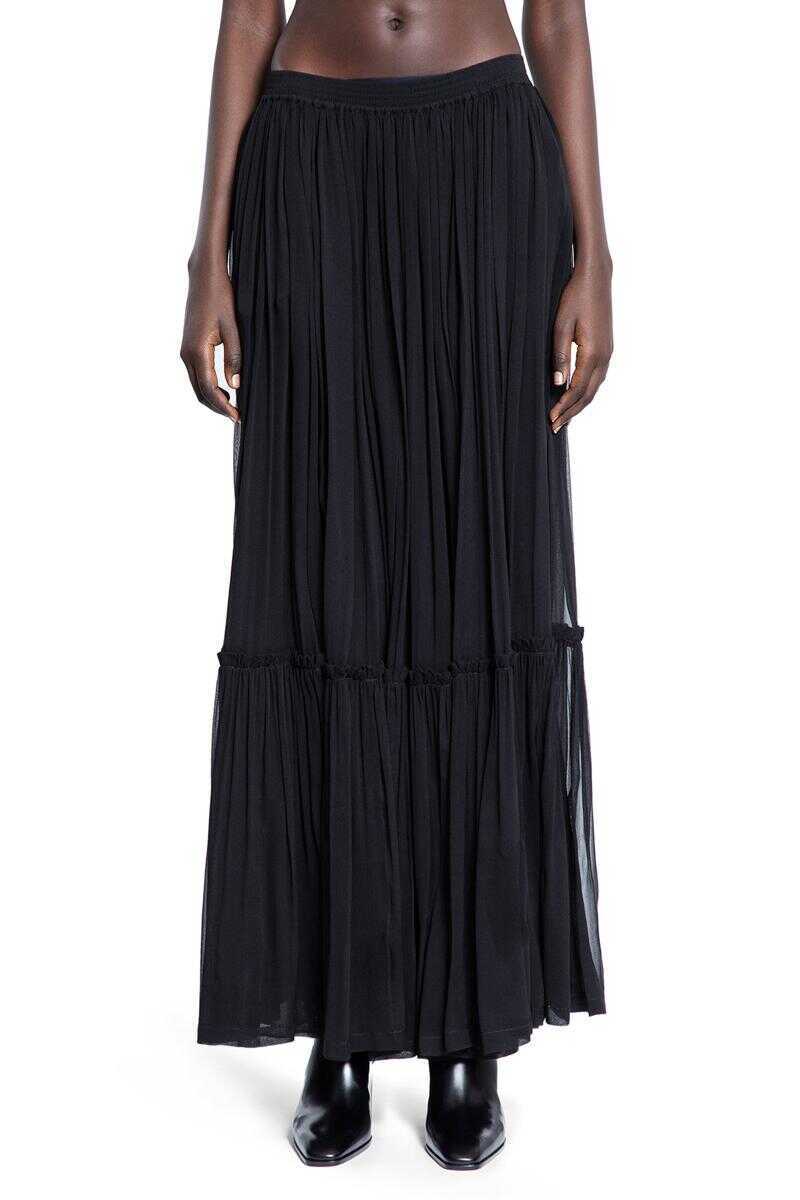 Fuste Saint Laurent Saint Laurent Skirts Black Femei (BM 19372056) 1