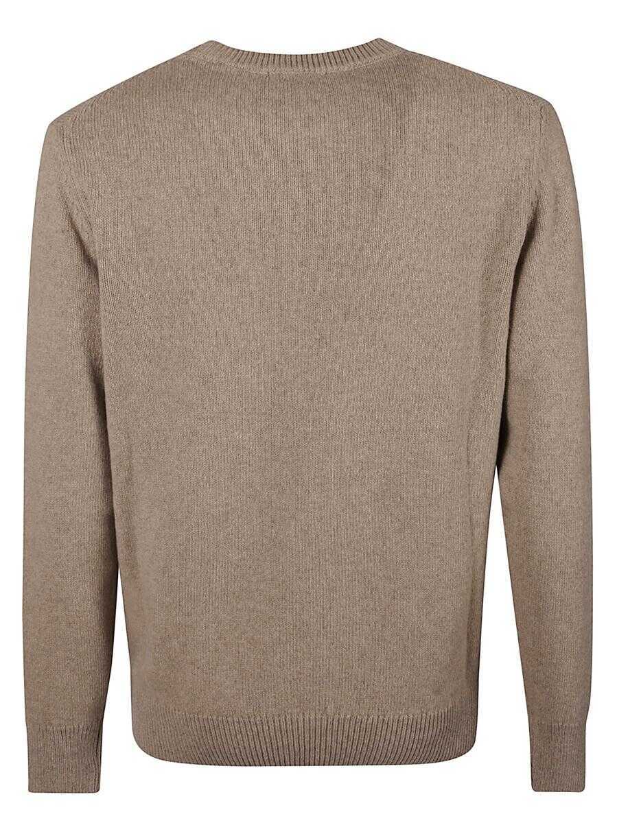 Pulovere ARAGONA Aragona Sweater BROWN Barbati (BM 19372155) 2