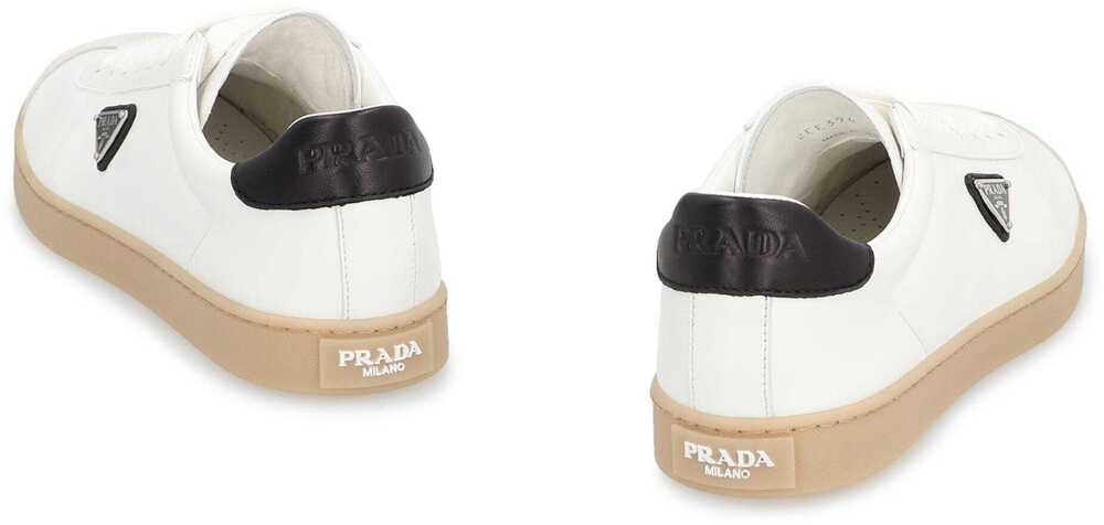 Sneakers Prada Prada Lane Leather Low-Top Sneakers WHITE Barbati (BM 19372266) 4