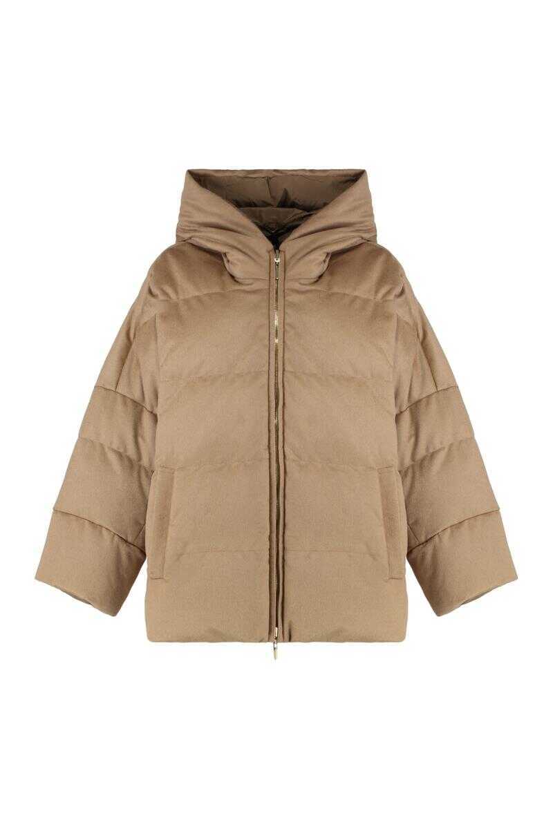 Geci de iarna Max Mara S Max Mara Reversible Down Jacket Desire Brown Femei (BM 19372401) 1