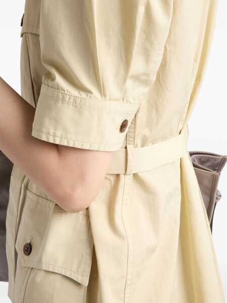 Rochii Prada Prada Dress BEIGE O TAN Femei (BM 19372521) 4