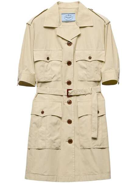 Rochii Prada Prada Dress BEIGE O TAN Femei (BM 19372521) 1