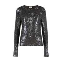 Topuri P.A.R.O.S.H. Long-Sleeved Top With Sequins Femei