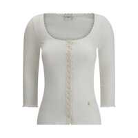 Cardigane Dama pagina 12 - Cardigane Chloe Chlo Cardigan In Cotton WHITE Femei (BM 19372662) - B-mall.ro