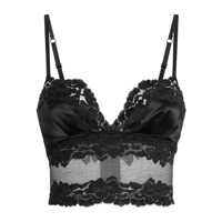 Topuri Dolce & Gabbana Top In Lace And Satin Femei