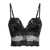 Dolce & Gabbana Dolce & Gabbana Top In Lace And Satin Black