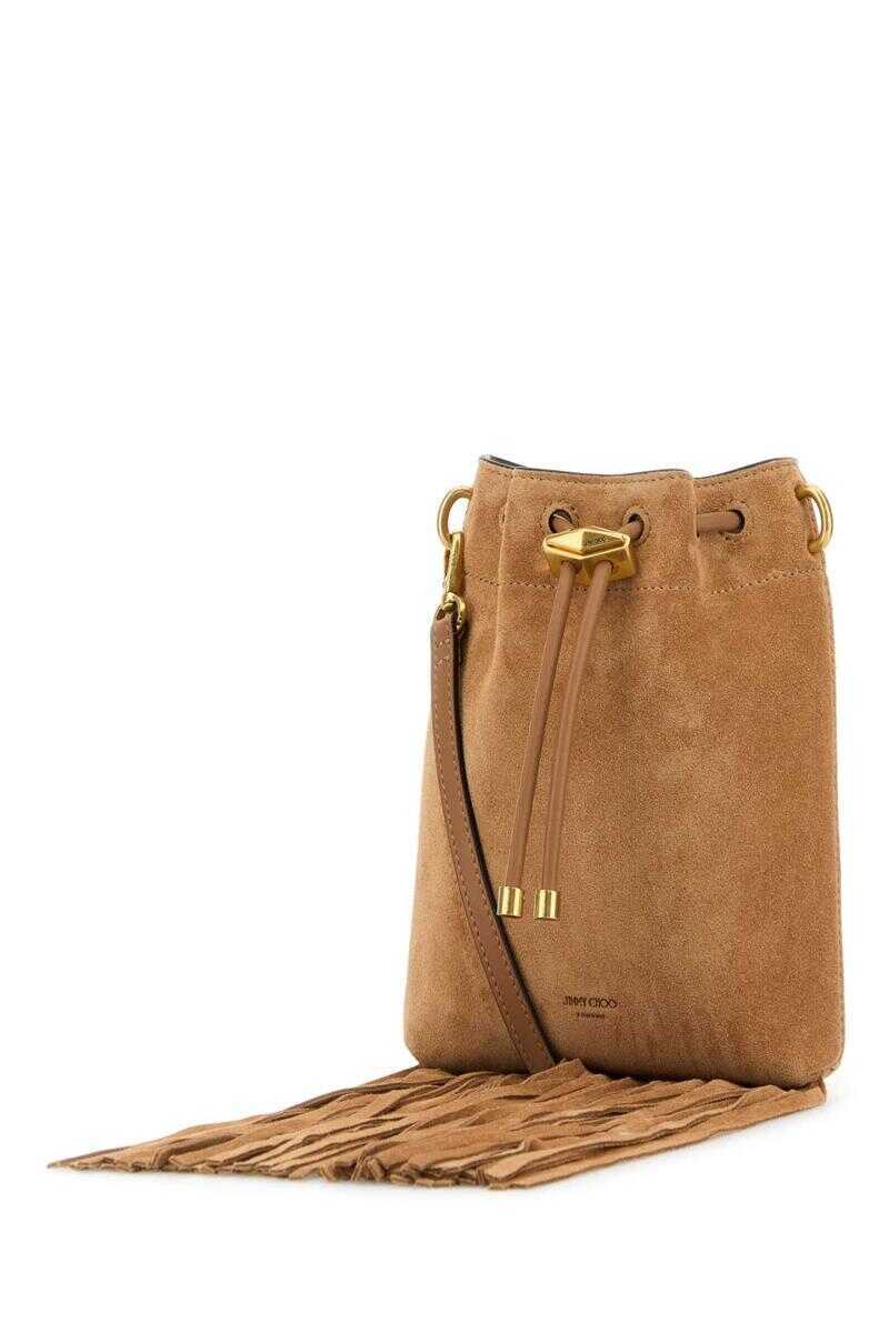 Genti de mana Jimmy Choo Jimmy Choo Bucket Bags Brown Femei (BM 19372755) 2
