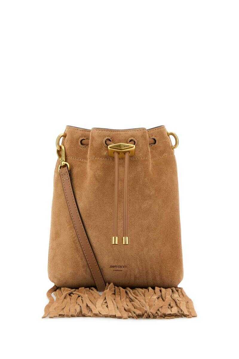 Genti de mana Jimmy Choo Jimmy Choo Bucket Bags Brown Femei (BM 19372755) 1