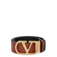 Curele Valentino Garavani Reversible Belt Vlogo Signature In Leather Barbati