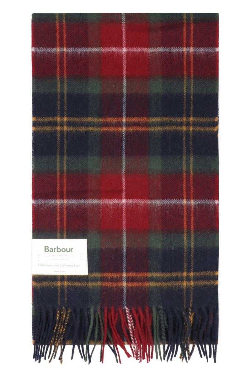 Esarfe Barbour Barbour Tartan Scarf In Wool And Cashmere MULTICOLOR Barbati (BM 19372842) 1