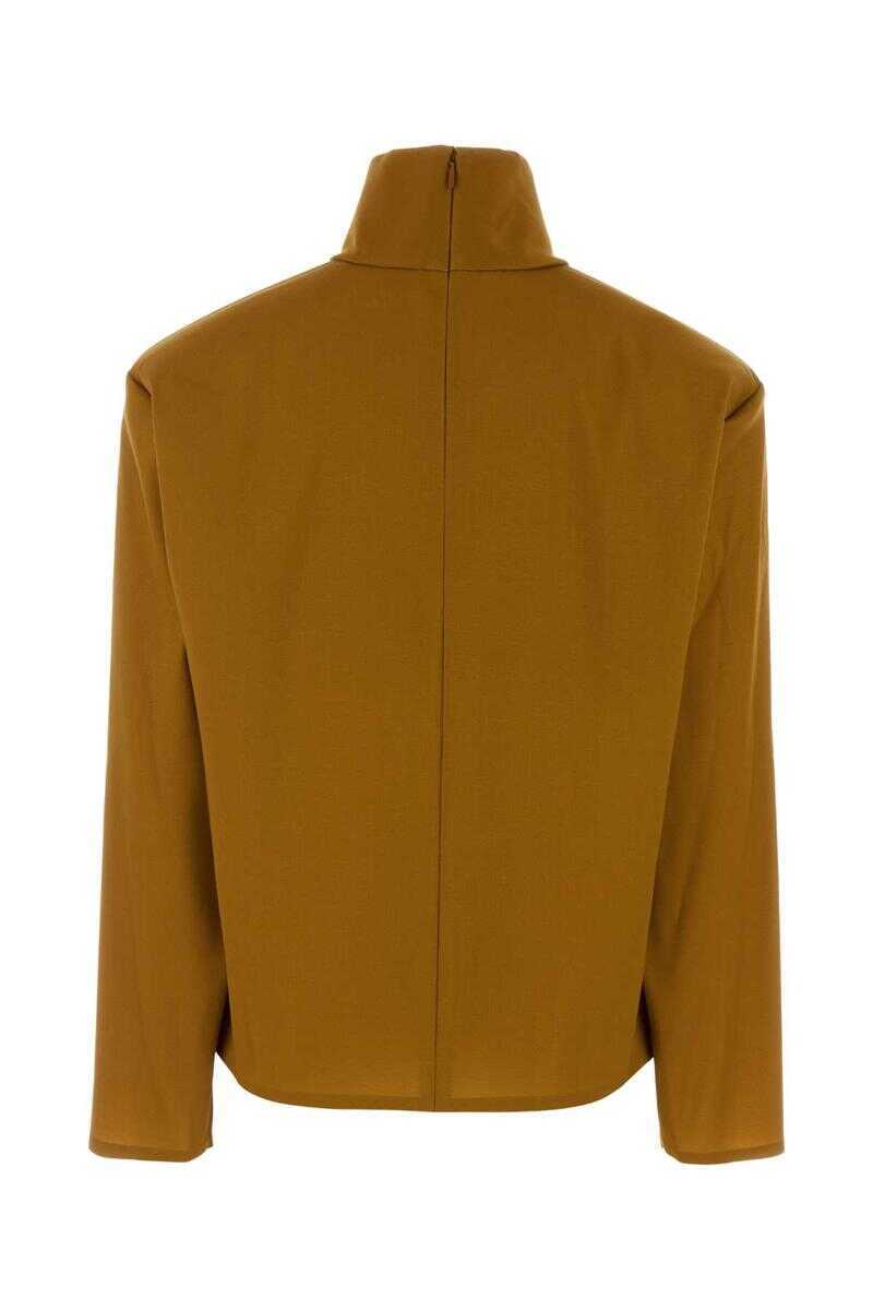 Camasi Saint Laurent Saint Laurent Shirts ORANGE Femei (BM 19375605) 2