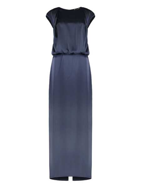 Rochii Les Filles DEva Les Filles DEva I Live In Satin BLUE Femei (BM 19375614) 1